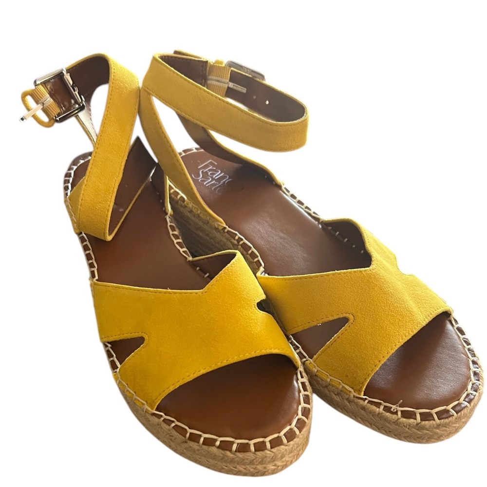NIB~ Franco Sarto Women's Pellia Espadrille Wedge Sandal 9m NEW!!